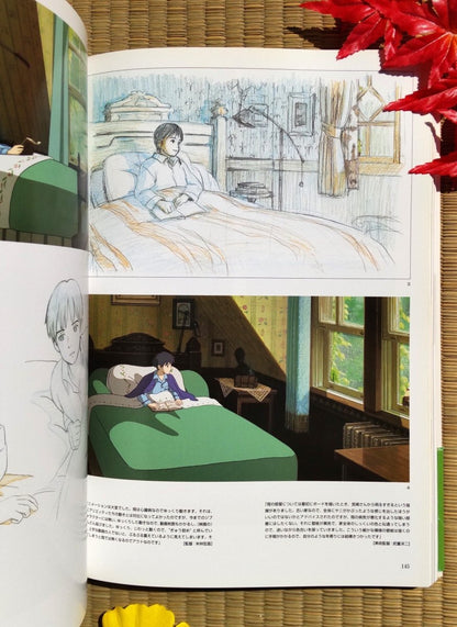 Vintage* Official Ghibli Arrietty Artbook • The Secret World of Arrietty Kari-Gurashi Painting Art Book - Kamaji Market