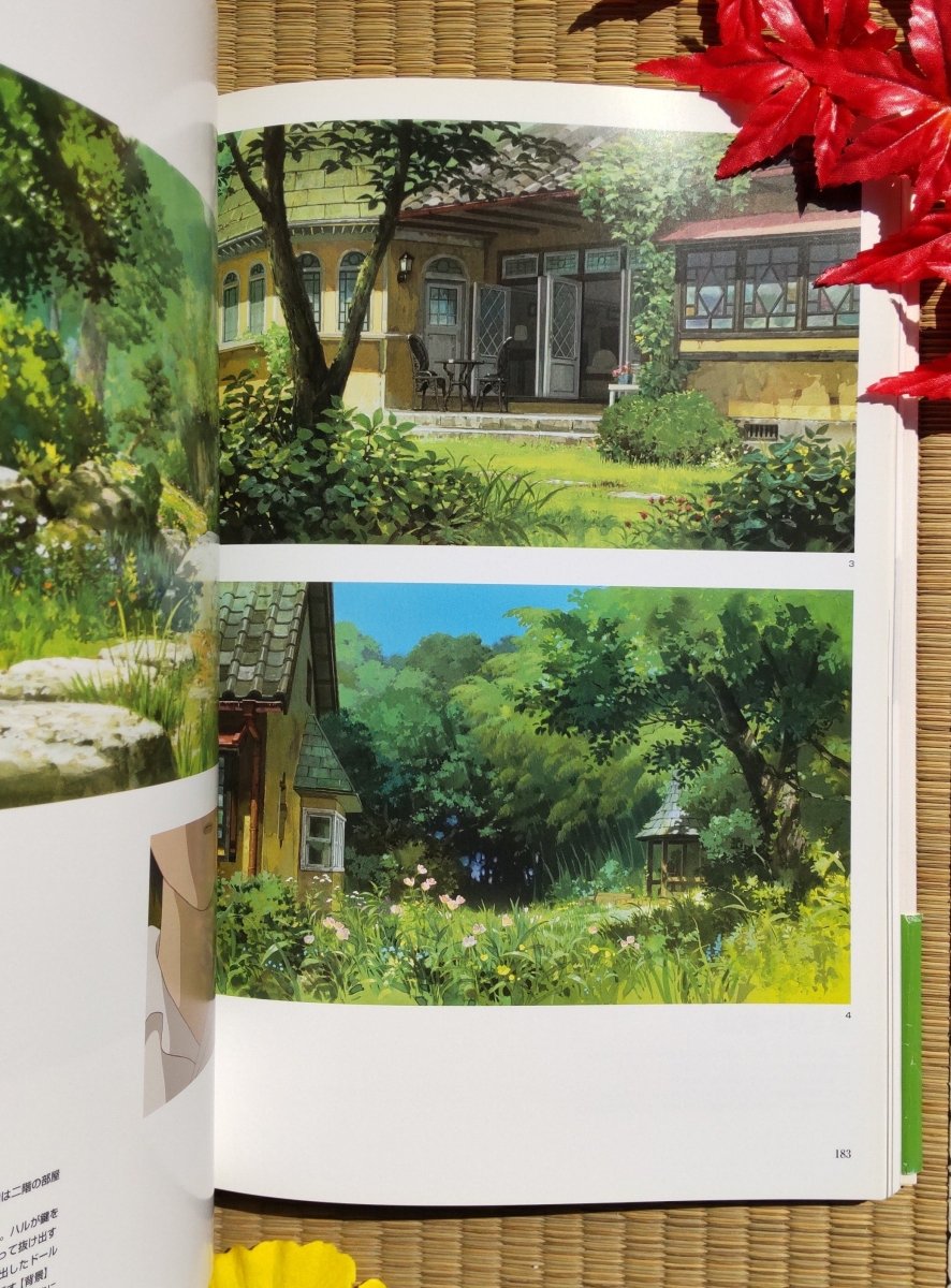 Vintage* Official Ghibli Arrietty Artbook • The Secret World of Arrietty Kari-Gurashi Painting Art Book - Kamaji Market