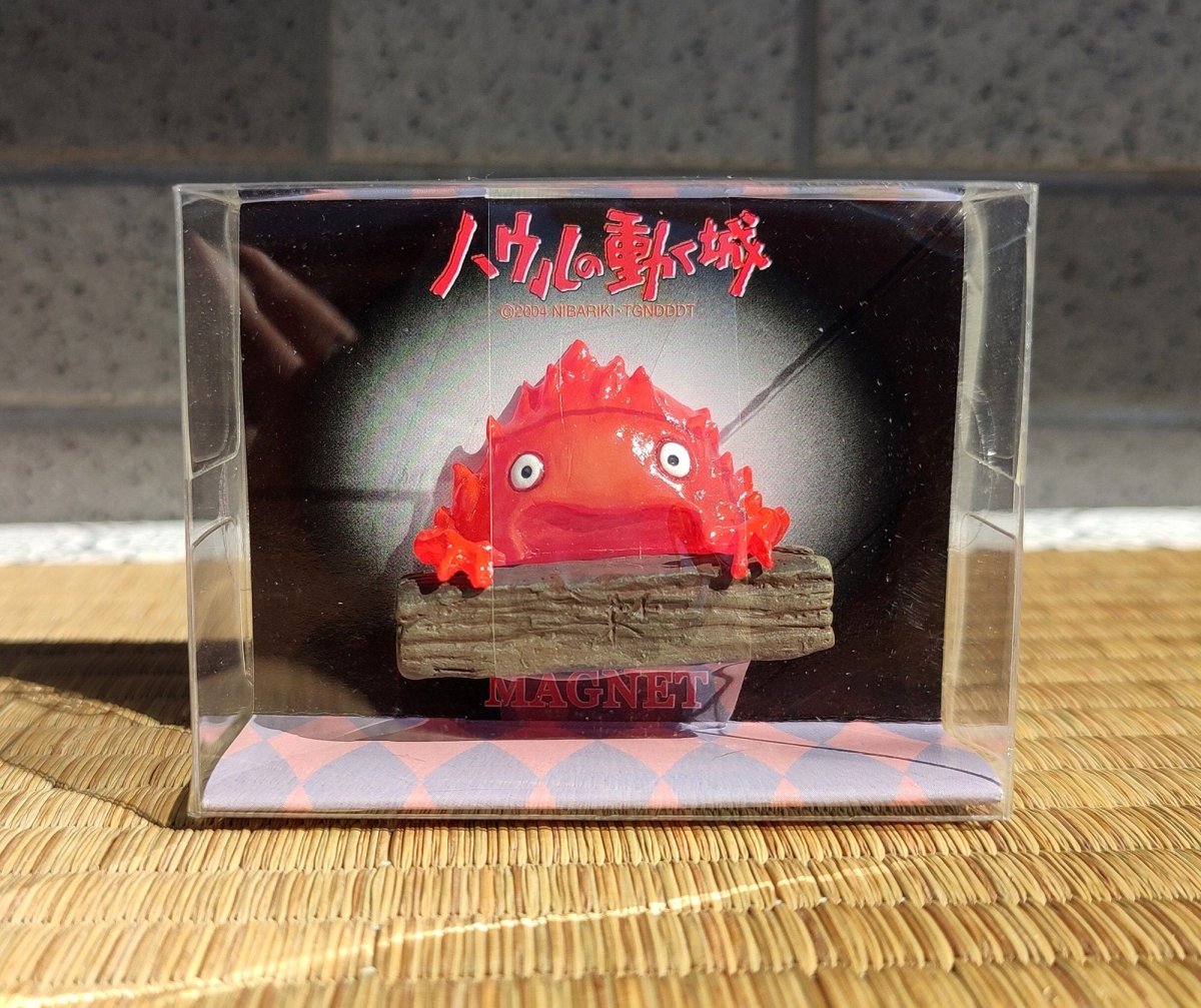 Vintage* Official Ghibli Calcifer Figure/Magnet • Howls Moving Castle Figurine/Replica/Home Decor - Kamaji Market
