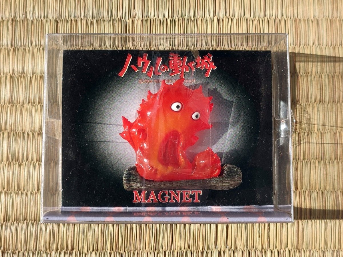 Vintage* Official Ghibli Calcifer Figure/Magnet • Howls Moving Castle Figurine/Replica/Home Decor - Kamaji Market