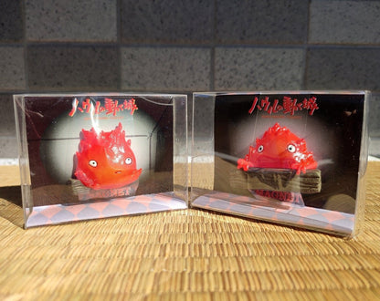 Vintage* Official Ghibli Calcifer Figure/Magnet • Howls Moving Castle Figurine/Replica/Home Decor - Kamaji Market