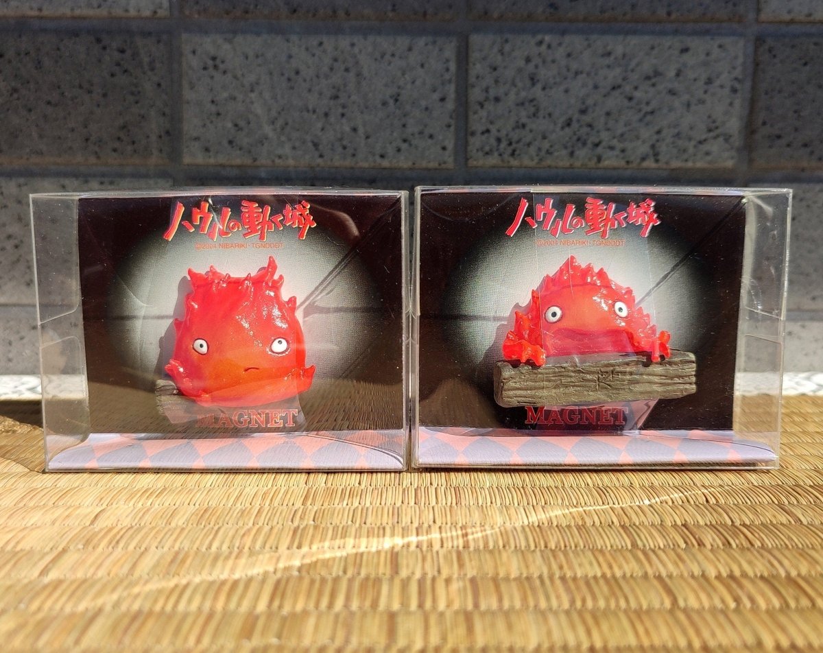 Vintage* Official Ghibli Calcifer Figure/Magnet • Howls Moving Castle Figurine/Replica/Home Decor - Kamaji Market