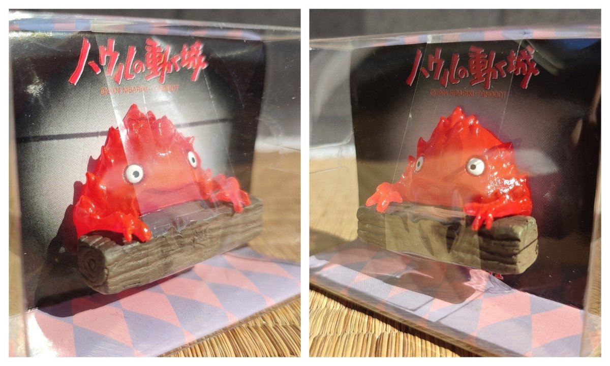 Vintage* Official Ghibli Calcifer Figure/Magnet • Howls Moving Castle Figurine/Replica/Home Decor - Kamaji Market