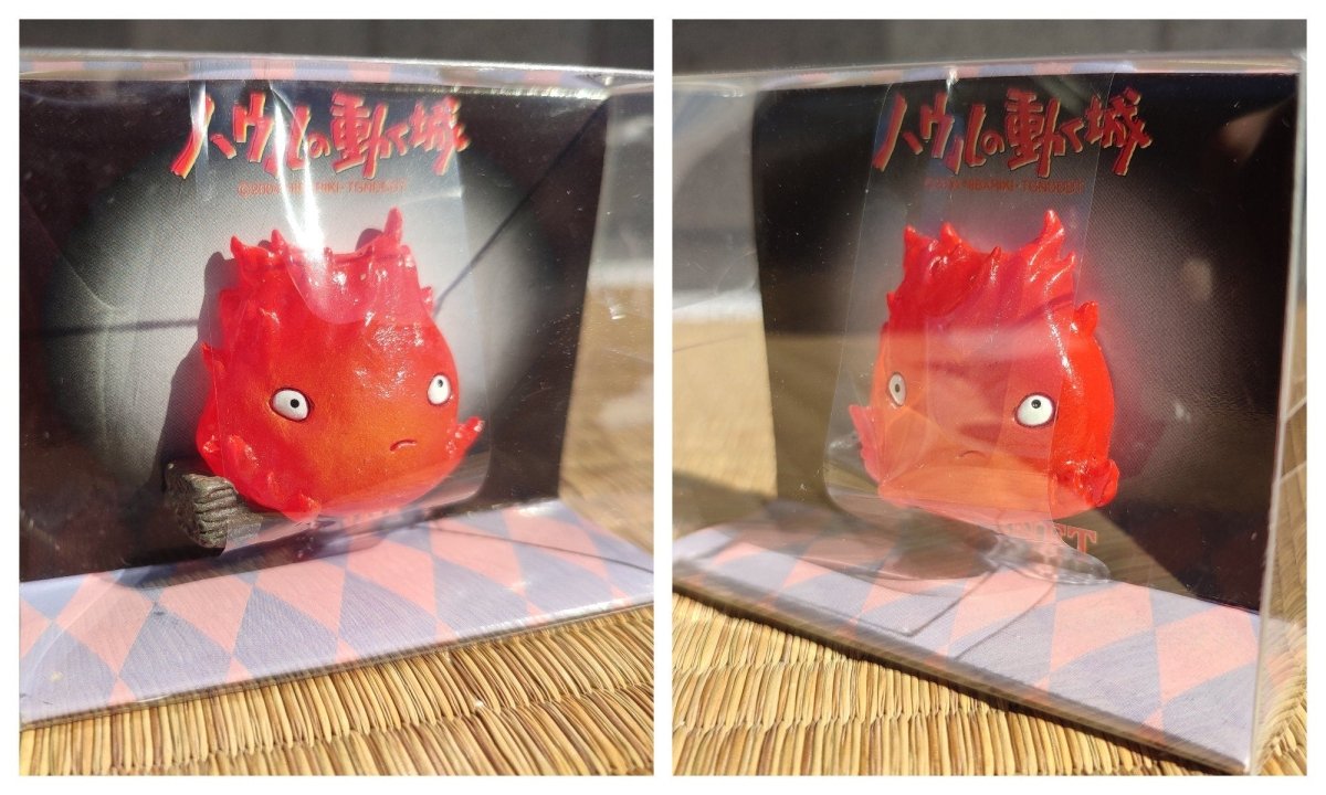 Vintage* Official Ghibli Calcifer Figure/Magnet • Howls Moving Castle Figurine/Replica/Home Decor - Kamaji Market