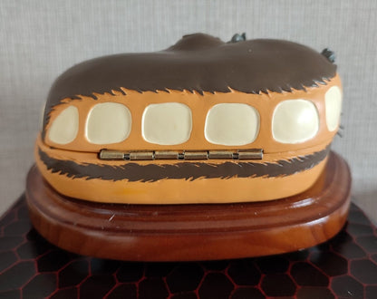 Vintage* Official Ghibli Catbus Figure/Music Box • My Neighbor Totoro Figurine/Diorama/Home Decor/Interior Design - Kamaji Market
