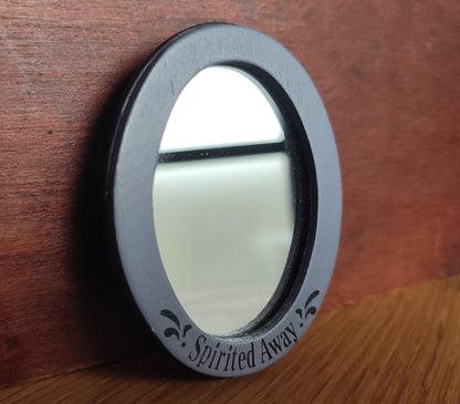 Vintage* Official Ghibli Catbus, No Face Makeup Mirror • My Neighbor Totoro, Spirited Away Compact Pocket Portable Hand Mirror • Ghibli Gift - Kamaji Market