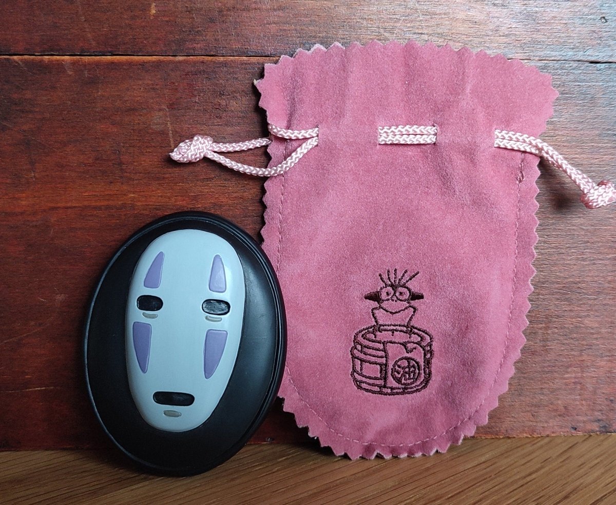 Vintage* Official Ghibli Catbus, No Face Makeup Mirror • My Neighbor Totoro, Spirited Away Compact Pocket Portable Hand Mirror • Ghibli Gift - Kamaji Market