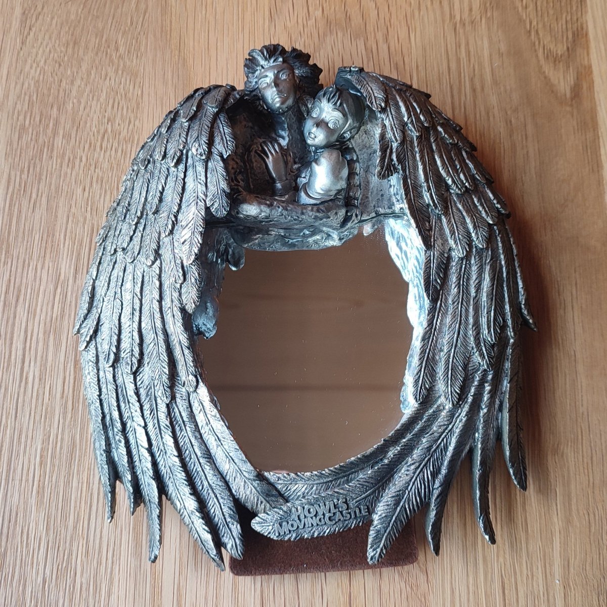 Vintage* Official Ghibli Howl Desk Mirror • Howls Moving Castle Table Mirror/Figure/Home Decor/Interior Design - Kamaji Market