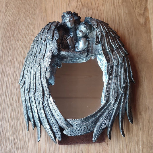 Vintage* Official Ghibli Howl Desk Mirror • Howls Moving Castle Table Mirror/Figure/Home Decor/Interior Design - Kamaji Market