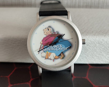 Vintage* Official Ghibli Howl Wrist Watch • Howls Moving Castle Watch/Clock • Rare Japanese Anime Watches - Kamaji Market