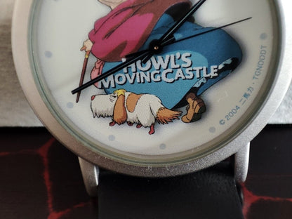 Vintage* Official Ghibli Howl Wrist Watch • Howls Moving Castle Watch/Clock • Rare Japanese Anime Watches - Kamaji Market