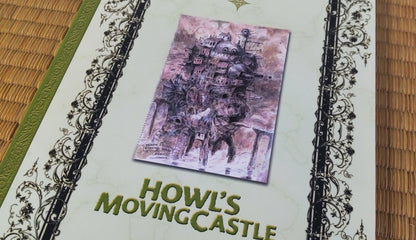 Vintage* Official Ghibli Howls Moving Castle Notebook • Howl Notepad/Sketchbook/Writing pad/Planner - Kamaji Market