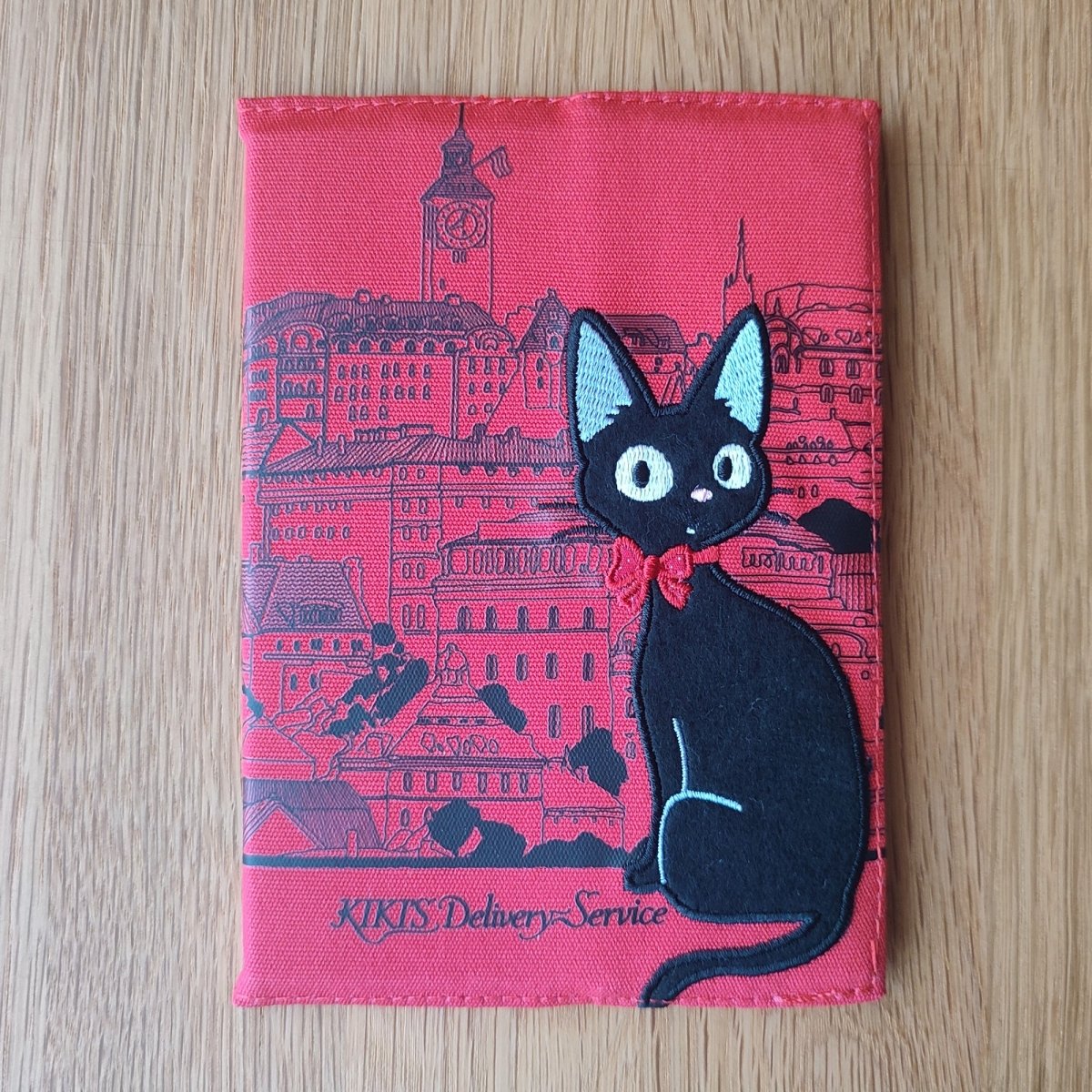 Vintage* Official Ghibli Jiji Planner with Book Cover • Kikis Delivery Service Gigi Notepad/Diary/Schedule Book/Notebook • Japanese Stationery - Kamaji Market