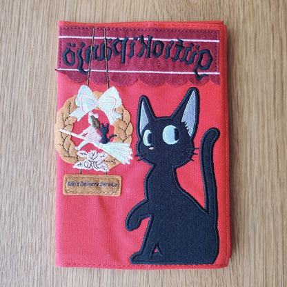 Vintage* Official Ghibli Jiji Planner with Book Cover • Kikis Delivery Service Gigi Notepad/Diary/Schedule Book/Notebook • Japanese Stationery - Kamaji Market