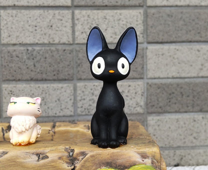 Vintage* Official Ghibli Jiji Planter/Figure • Kikis Delivery Service Pot/Holder/Figurine/Replica/Diorama/Interior Decor/ - Kamaji Market