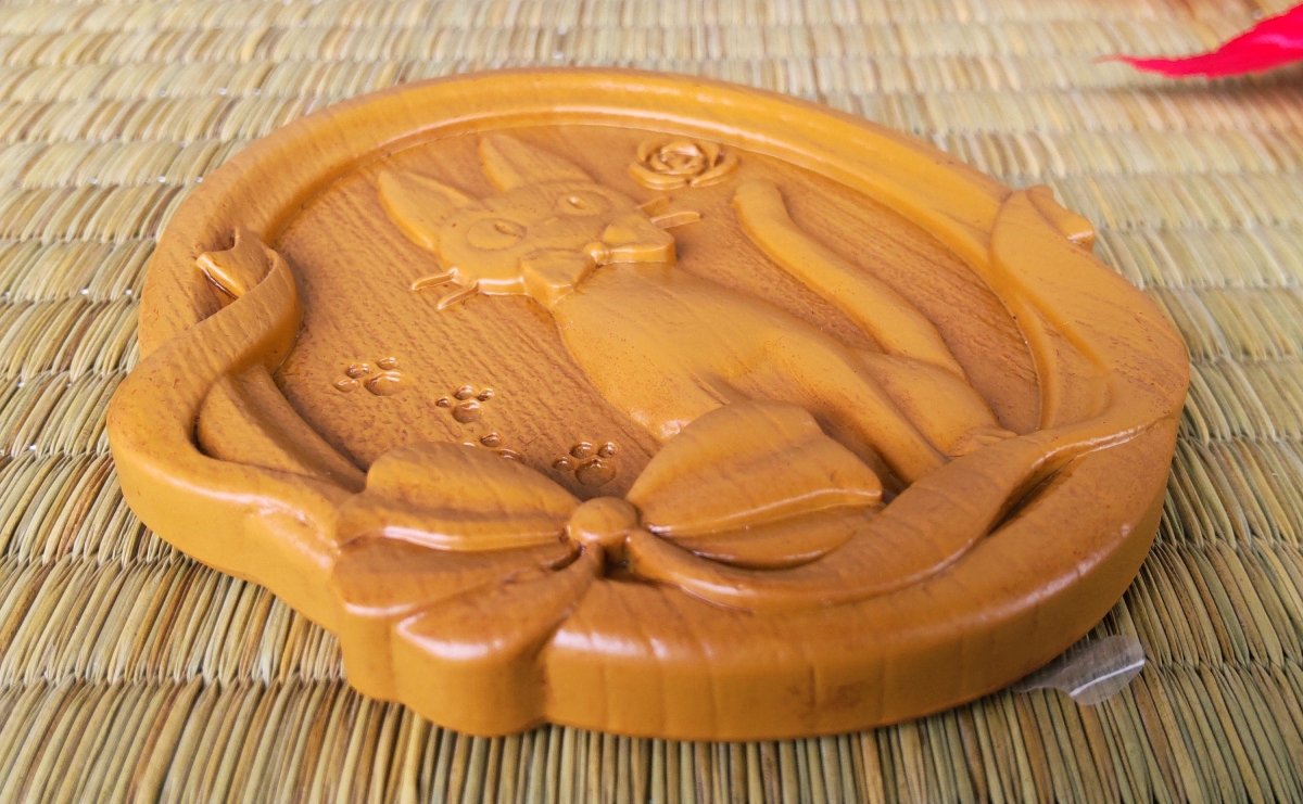 Vintage* Official Ghibli Jiji Pocket Mirror • Kikis Delivery Service Compact Makeup Portable Hand Mirror - Kamaji Market