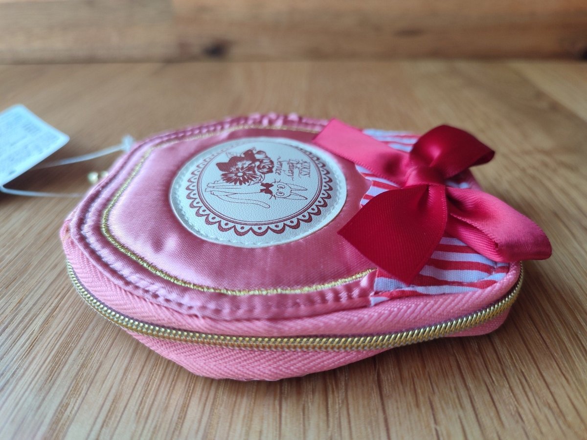 Vintage* Official Ghibli Jiji Pouch/Clutch • Kikis Delivery Case/Cosmetic Bag/Wallet/Makeup Bag/Purse - Kamaji Market