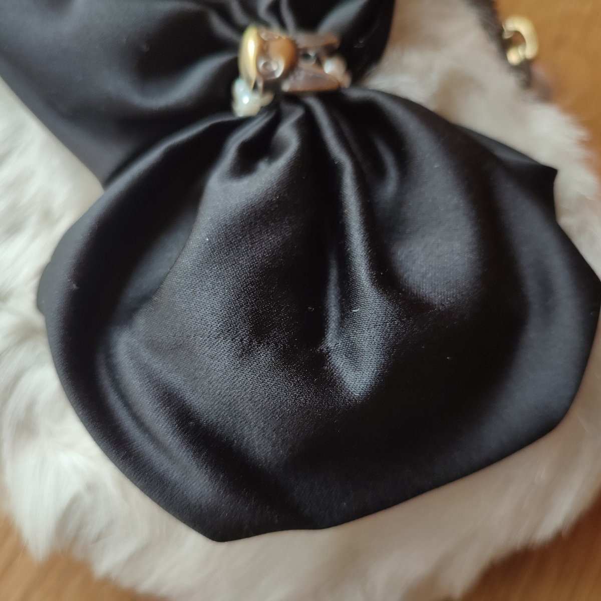 Vintage* Official Ghibli Jiji Pouch/Clutch • Kikis Delivery Case/Cosmetic Bag/Wallet/Makeup Bag/Purse - Kamaji Market