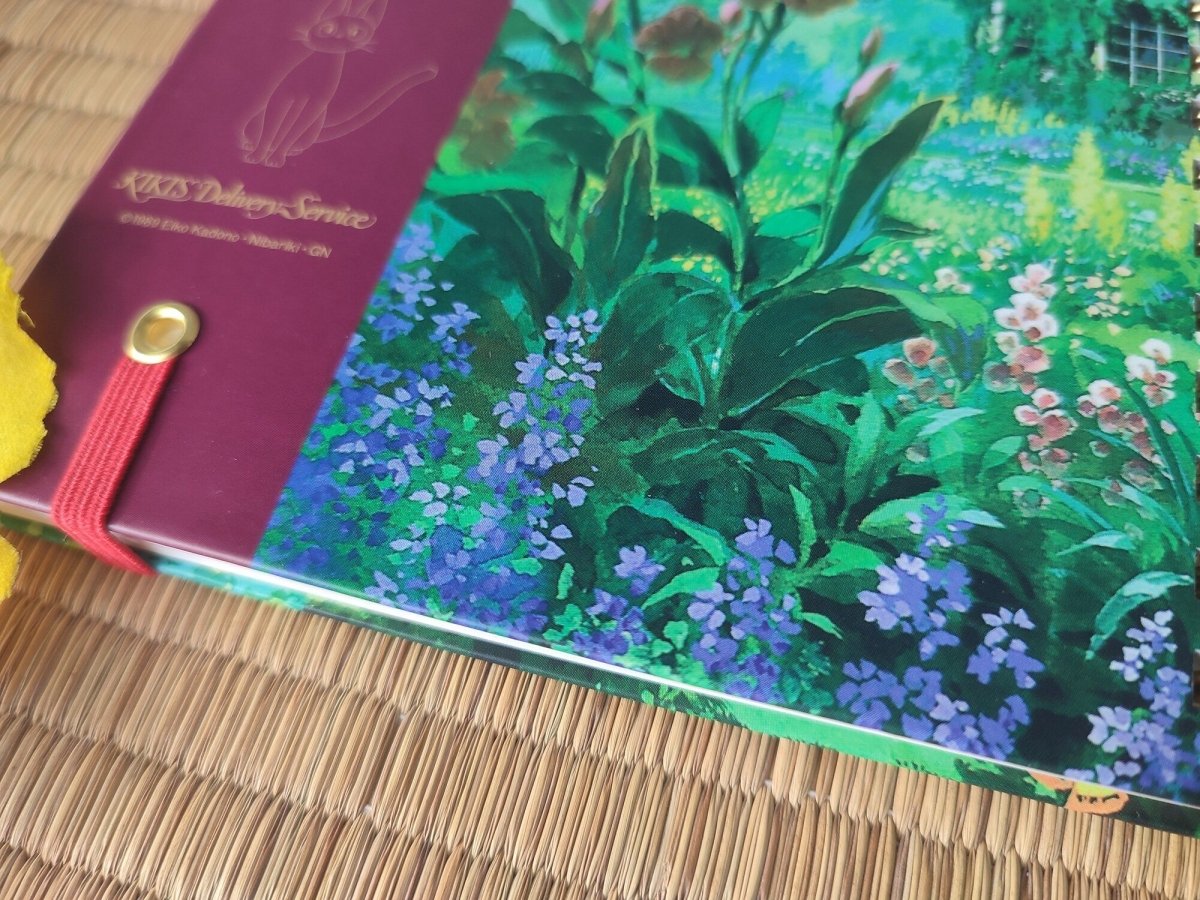 Vintage* Official Ghibli Kiki Notebook • Kikis Delivery Service Notepad/Sketchbook/Diary/Planner • Anime Stationery - Kamaji Market