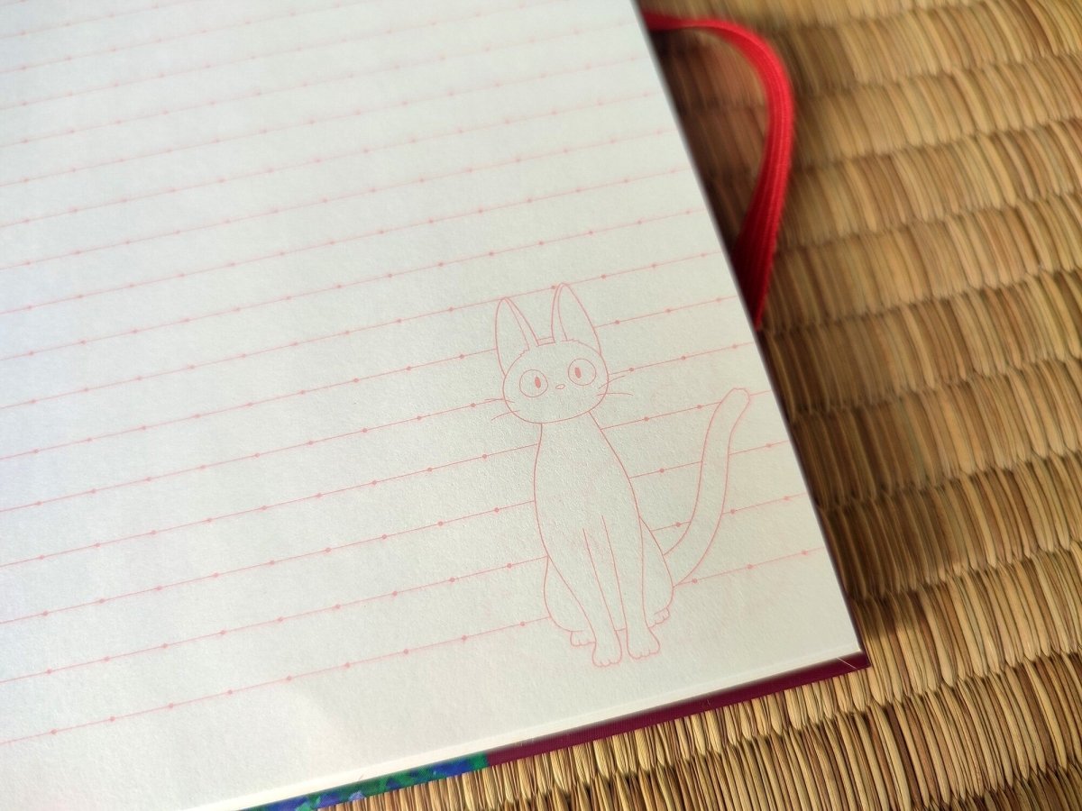 Vintage* Official Ghibli Kiki Notebook • Kikis Delivery Service Notepad/Sketchbook/Diary/Planner • Anime Stationery - Kamaji Market