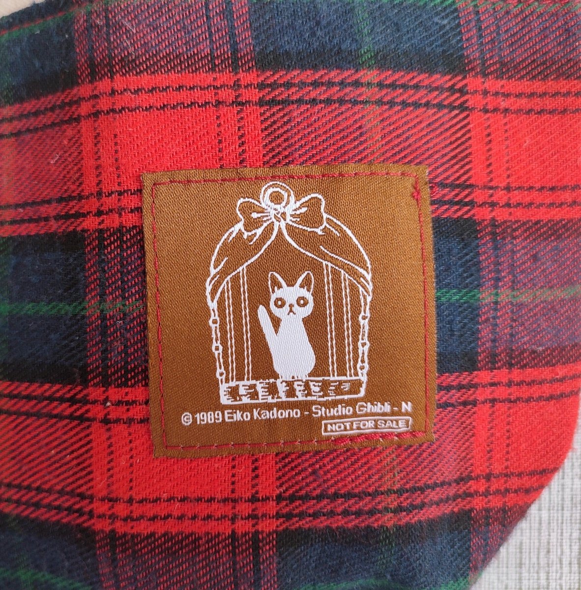 Vintage* Official Ghibli Kiki Tote/Shoulder Bag with Jiji • Kikis Delivery Service Shopping Bag/Eco Bag • "Not for Sale" Novelty Goods - Kamaji Market