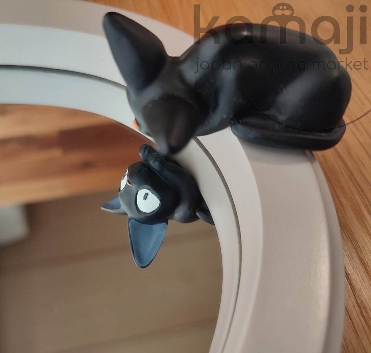 Vintage* Official Ghibli Kiki Wall Mirror • Kikis Delivery Service Wall Hanging/Home Decor with Jiji - Kamaji Market