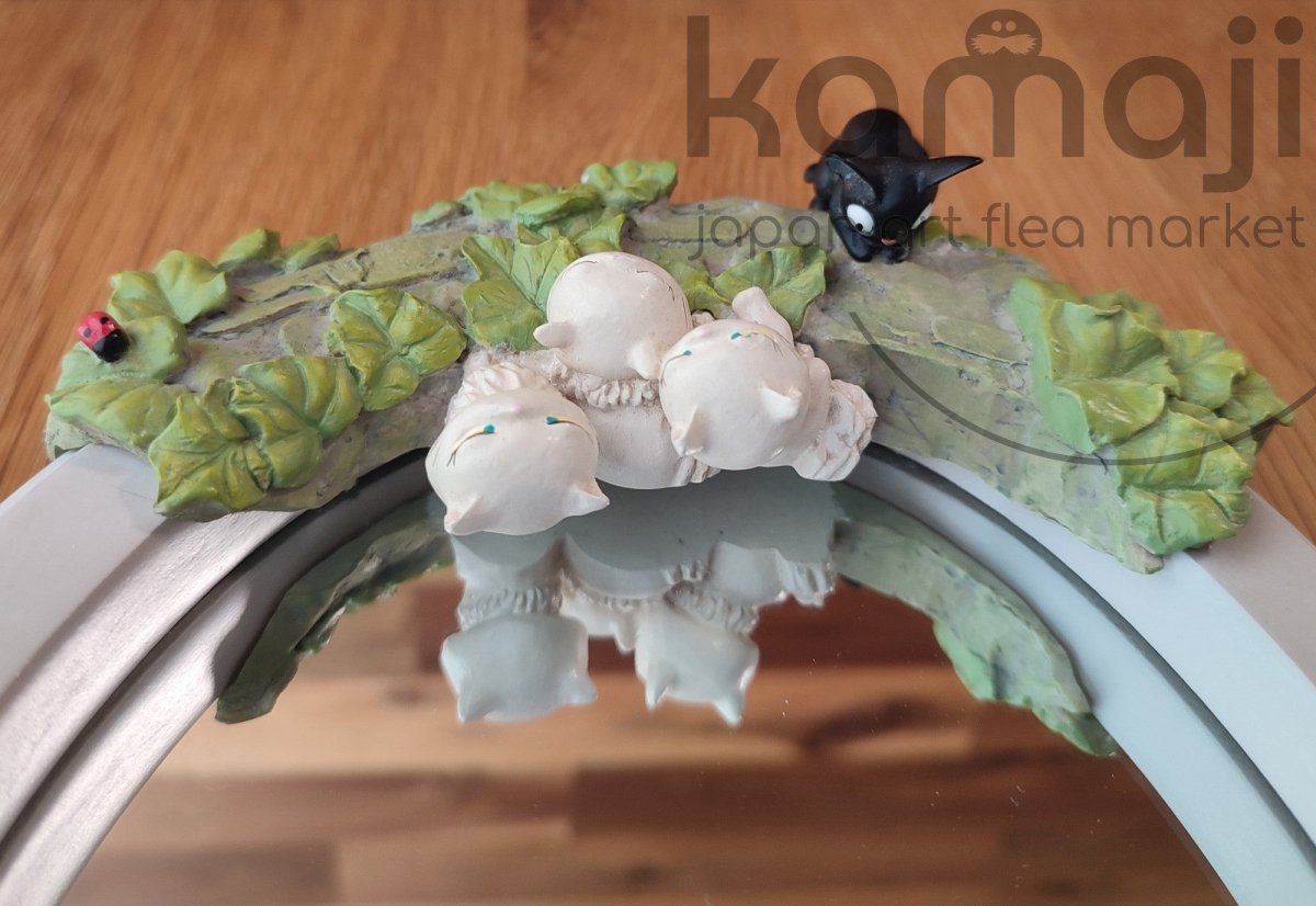 Vintage* Official Ghibli Kiki Wall Mirror • Kikis Delivery Service Wall Hanging/Home Decor with Jiji - Kamaji Market