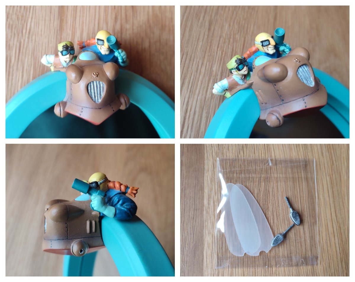 Vintage* Official Ghibli Laputa Wall Mirror • Castle in the Sky Wall Hanging/Home Decor Art/Interior Design - Kamaji Market