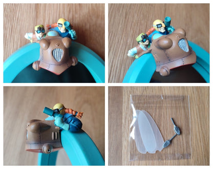 Vintage* Official Ghibli Laputa Wall Mirror • Castle in the Sky Wall Hanging/Home Decor Art/Interior Design - Kamaji Market