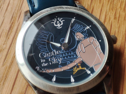 Vintage* Official Ghibli Laputa Wrist Watch • Castle in the Sky Watch/Clock • Japanese Anime Watches • Robot Soldier - Kamaji Market