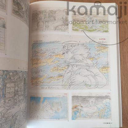 Vintage* Official Ghibli Layout Designs Exhibition Catalog 2008 • Japanese Painting Artbook - Kamaji Market