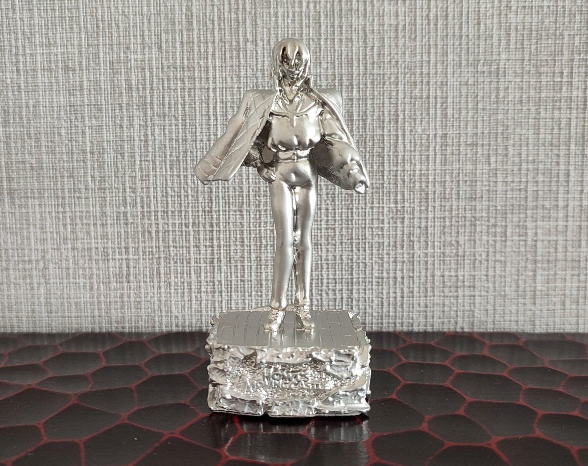 Vintage* Official Ghibli Metallic Howl Figure • Howls Moving Castle Figurine/Statue/Replica/Home Decor/Interior Diorama - Kamaji Market