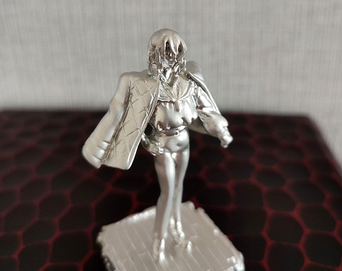 Vintage* Official Ghibli Metallic Howl Figure • Howls Moving Castle Figurine/Statue/Replica/Home Decor/Interior Diorama - Kamaji Market
