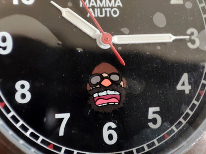 Vintage* Official Ghibli Museum Porco Rosso Wrist Watch • Crimson Pig Watch/Clock • Japanese Anime Watches - Kamaji Market