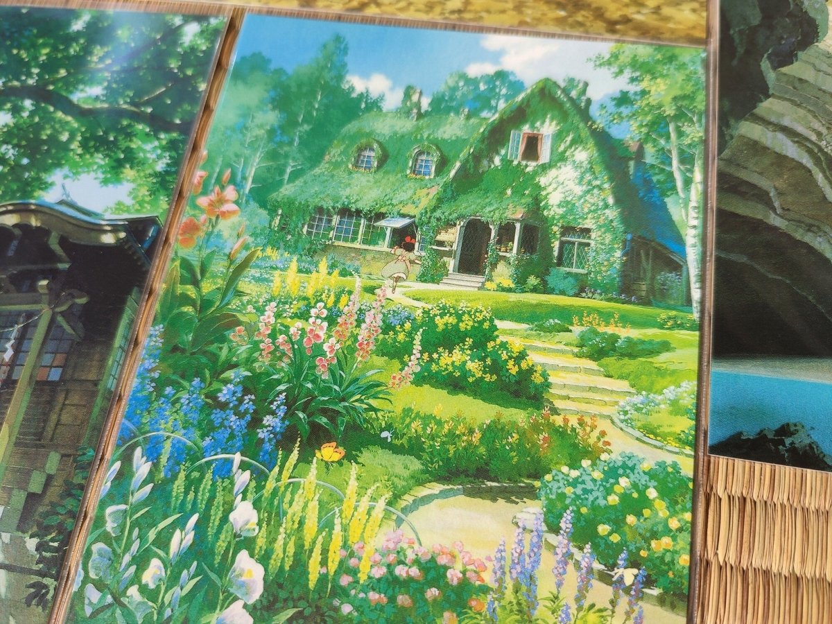 Vintage* Official Ghibli Museum Postcard • Howl, Whisper, Porco Rosso, Kikis Delivery Background Artwork • Studio Ghibli Oga Kazuo Painting - Kamaji Market