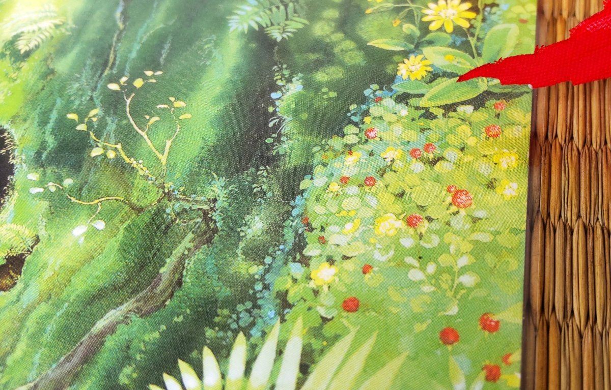 Vintage* Official Ghibli Museum Postcard • My Neighbor Totoro Message card/Writing letter • Oga Kazuo Painting - Kamaji Market