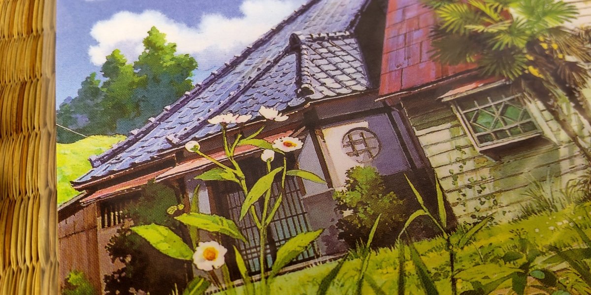 Vintage* Official Ghibli Museum Postcard • My Neighbor Totoro Message card/Writing letter • Oga Kazuo Painting - Kamaji Market