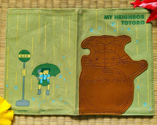 Vintage* Official Ghibli My Neighbor Totoro Book Cover • for Notebook/Diary/Schedule book/Planner/Notepad • Studio Ghibli Stationery Gift - Kamaji Market