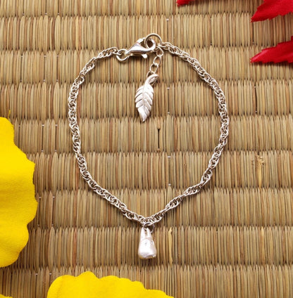 Vintage* Official Ghibli My Neighbor Totoro Silver Bracelet • Small Totoro Charm • Cominica - Kamaji Market