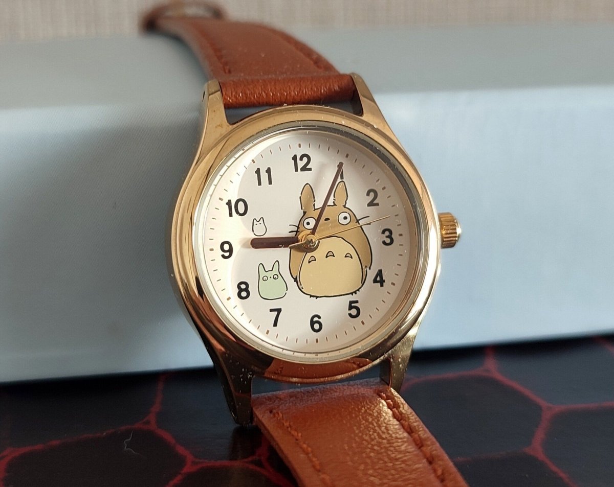 Vintage* Official Ghibli My Neighbor Totoro Wrist Watch • Japanese Anime Watches ALBA Seiko - Kamaji Market