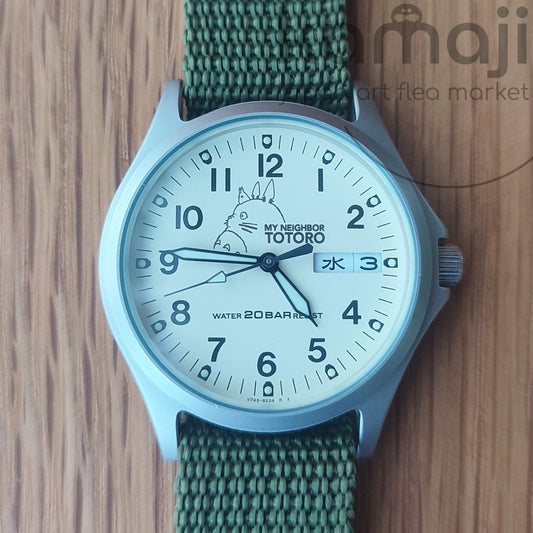 Vintage* Official Ghibli My Neighbor Totoro Wrist Watch • Japanese Watches ALBA Seiko - Kamaji Market