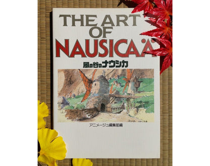 Vintage* Official Ghibli Nausicaa Artbook • Nausicaä of the Valley of the Wind Anime • Japanese Painting Art Book - Kamaji Market