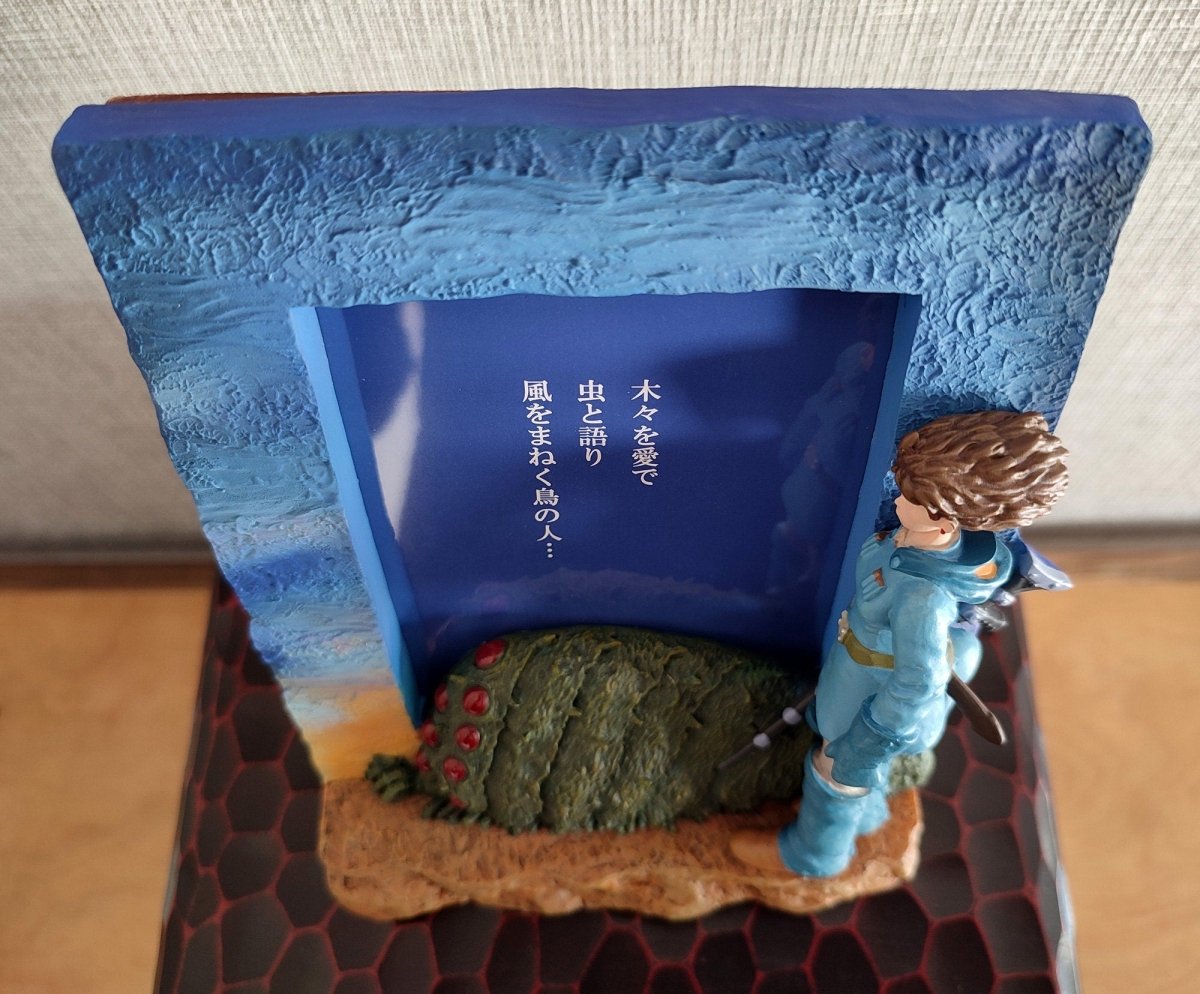 Vintage* Official Ghibli Nausicaa Photo Frame/Interior Diorama • Nausicaä of the Valley of the Wind Figure/Figurine/Replica/Home Decor Gift - Kamaji Market