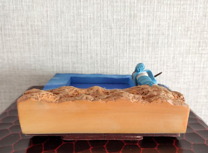 Vintage* Official Ghibli Nausicaa Photo Frame/Interior Diorama • Nausicaä of the Valley of the Wind Figure/Figurine/Replica/Home Decor Gift - Kamaji Market