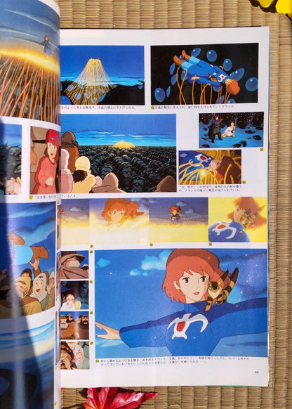 Vintage* Official Ghibli Nausicaä Artbook Roman Album • Nausicaa of the Valley of the Wind Anime Painting Art Book - Kamaji Market