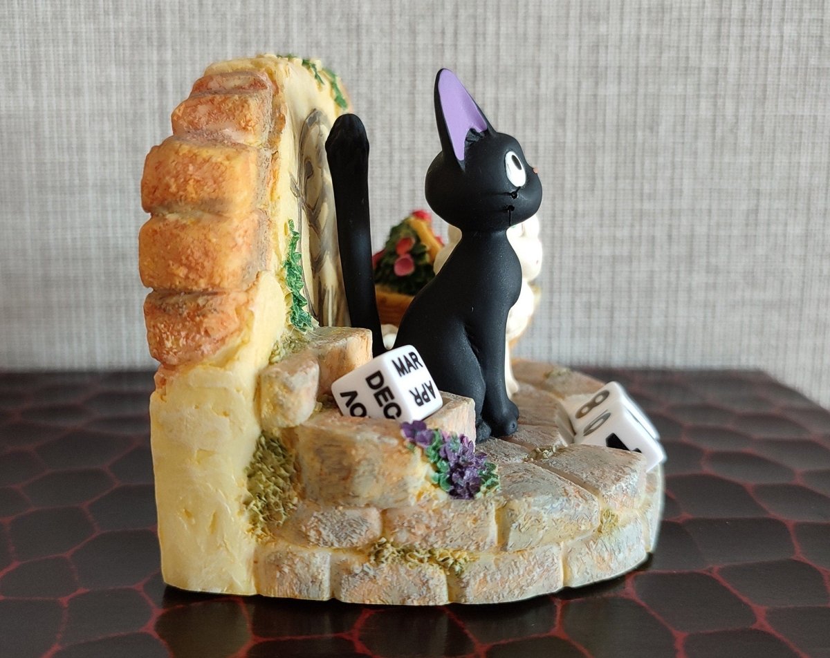 Vintage* Official Ghibli Perpetual Dice Calendar • Kikis Delivery Service Figure/Figurine/Statue/Replica/Decor/Interior Diorama • Jiji Gift - Kamaji Market