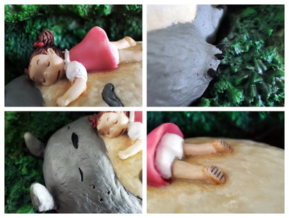 Vintage* Official Ghibli Planter/Diorama • My Neighbor Totoro Pot/Figure/Figurine/Holder/Replica/Home Decor - Kamaji Market