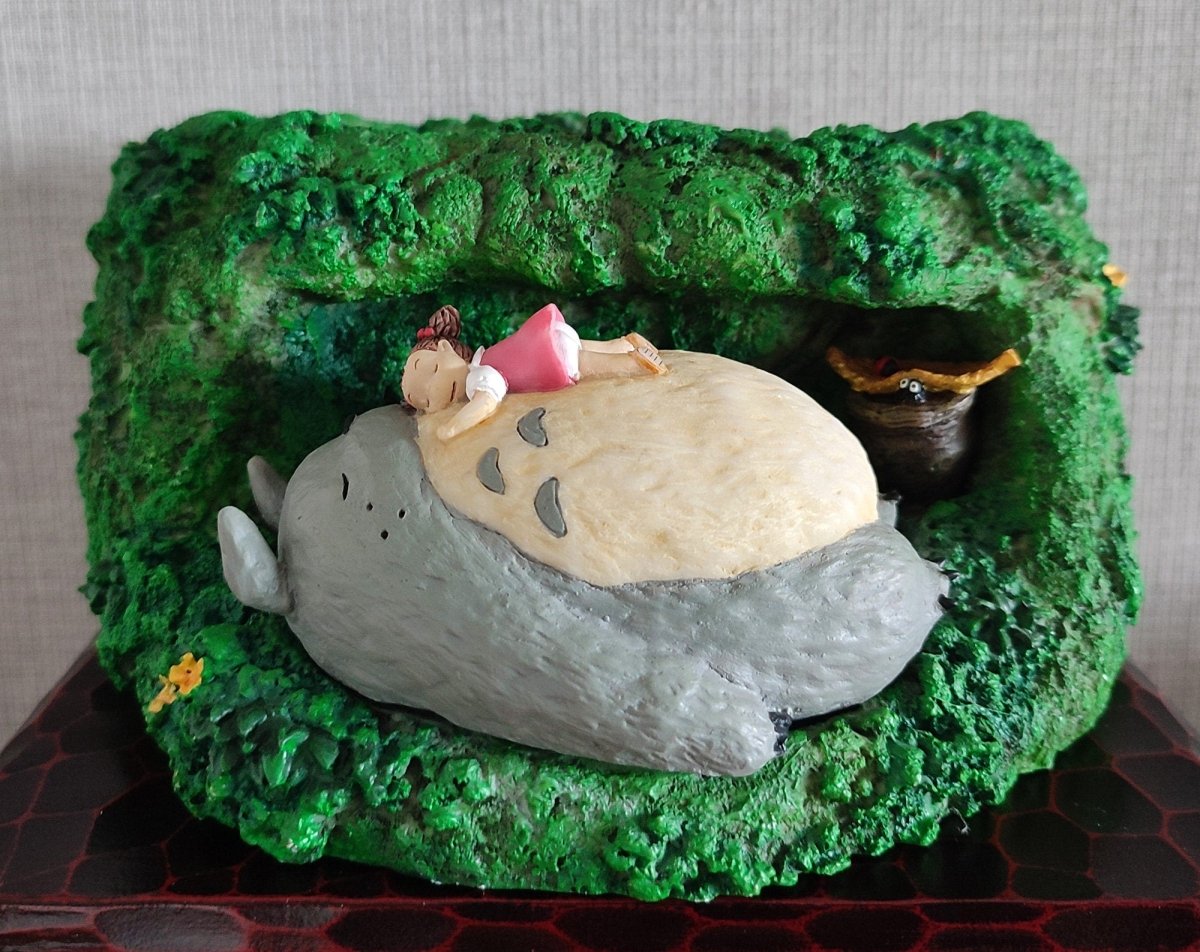 Vintage* Official Ghibli Planter/Diorama • My Neighbor Totoro Pot/Figure/Figurine/Holder/Replica/Home Decor - Kamaji Market