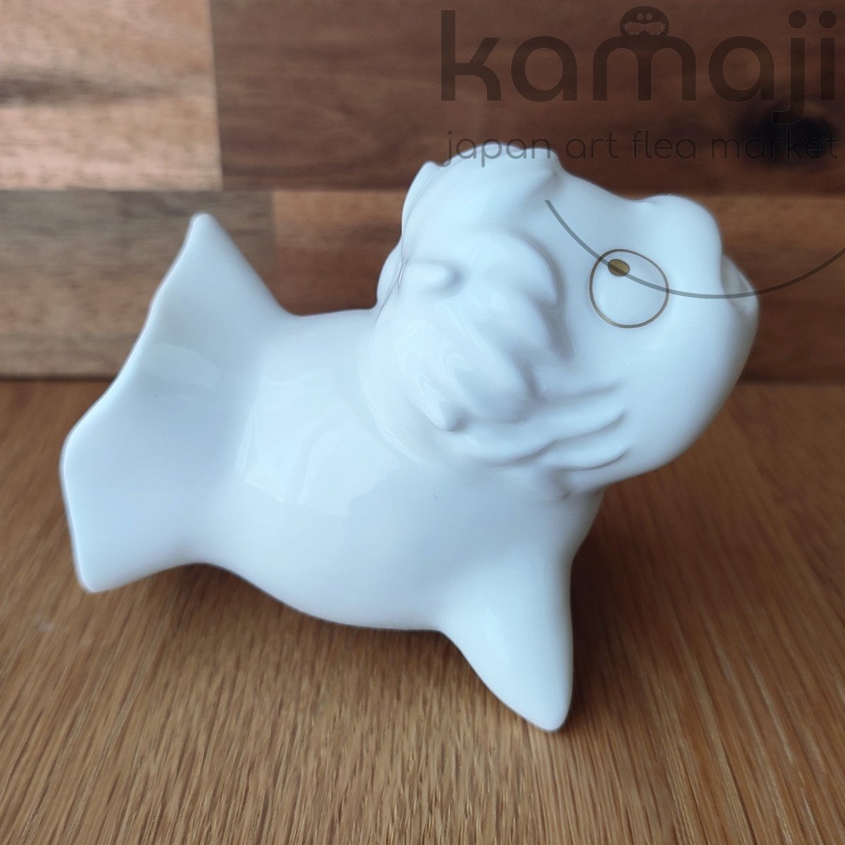 Vintage* Official Ghibli Ponyo Noritake Figure • Ponyo on the Cliff by the Sea Ceramic Figurine - Kamaji Market