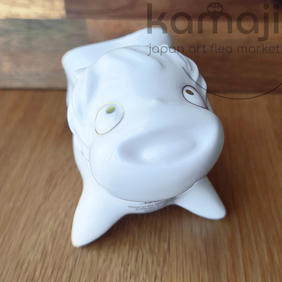 Vintage* Official Ghibli Ponyo Noritake Figure • Ponyo on the Cliff by the Sea Ceramic Figurine - Kamaji Market